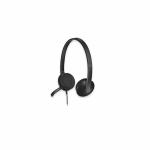Auriculares com microfone Logitech 981-000475           USB 1,8 m Preto