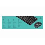 Teclado e Rato Logitech LGT-MK270-US Preto QWERTY Qwerty US