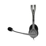 Auriculares com microfone Logitech 981-000593 Cinzento