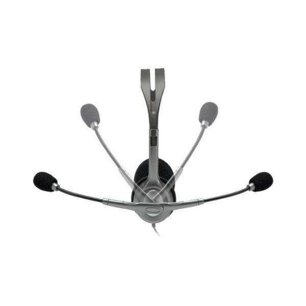 Auriculares com microfone Logitech 981-000593 Cinzento