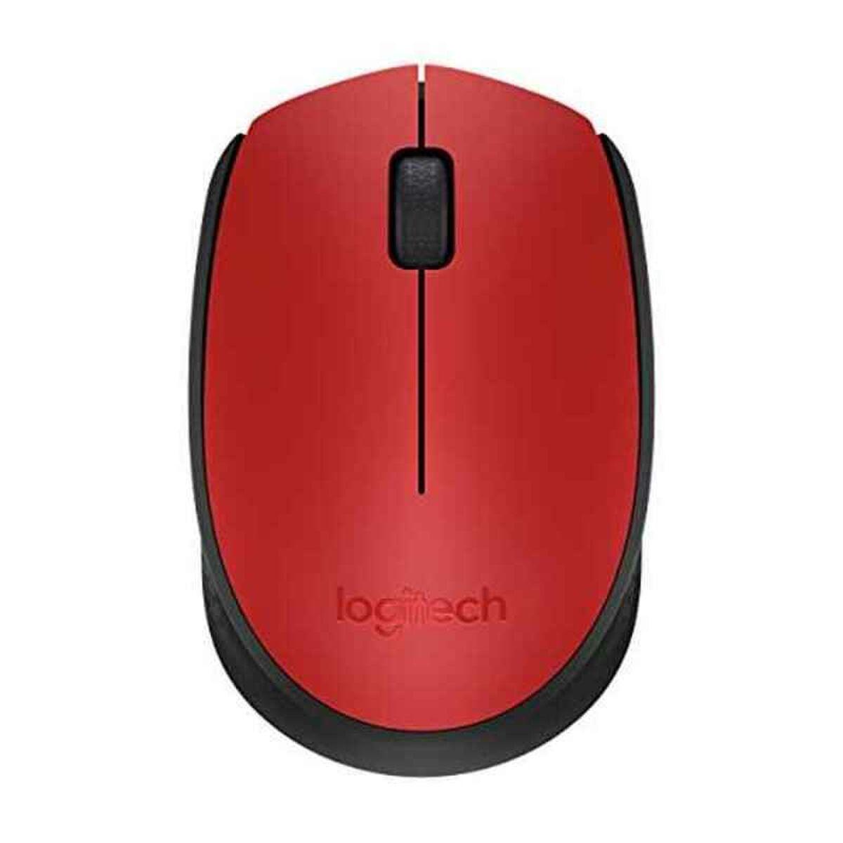 Rato sem Fios Logitech 910-004641 1000 dpi Vermelho Preto/Vermelho