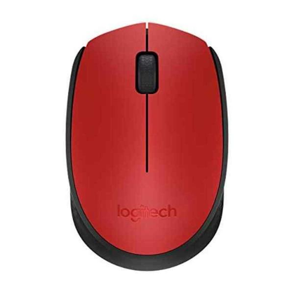 Rato sem Fios Logitech 910-004641 1000 dpi Vermelho Preto/Vermelho