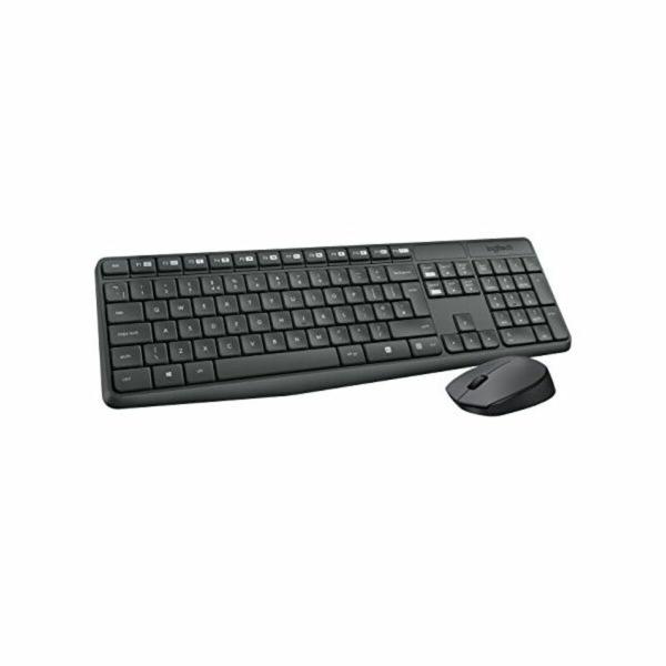 Teclado e Rato sem Fios Logitech 920-007919 Espanhol Qwerty espanhol QWERTY