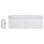 Teclado e Rato Logitech  MK470 Branco Francês AZERTY