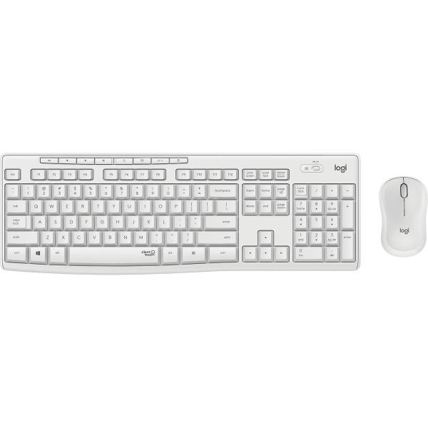 Teclado e Rato sem Fios Logitech 920-009819 Qwertz Alemão Branco Alemão QWERTZ