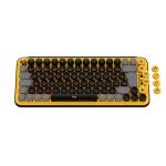 Teclado Logitech POP Francês Amarelo AZERTY