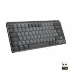 Teclado Logitech MX Mini Francês Cinzento escuro AZERTY AZERTY