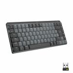 Teclado Bluetooth Logitech 920-010780 Inglês EEUU Preto Cinzento QWERTY Qwerty US International