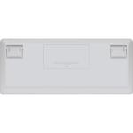 Teclado sem Fios Logitech MX Mini Mechanical for Mac Branco Branco/Cinzento Francês AZERTY