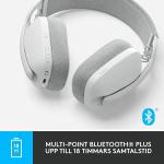 Auriculares com microfone Logitech Branco