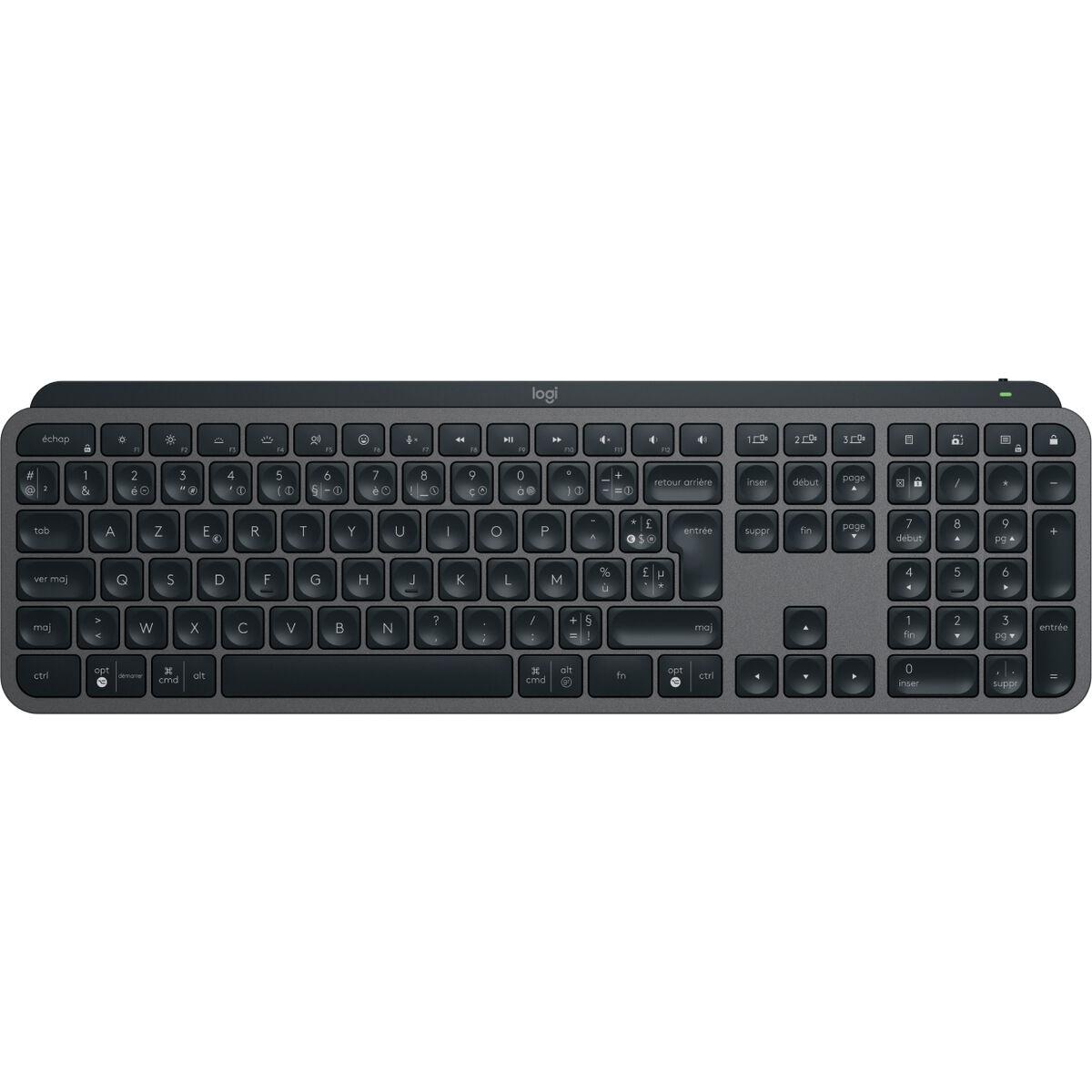 Teclado Logitech 920-011568 Cinzento Grafite Francês AZERTY