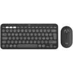 Teclado e Rato Logitech 920-012227 Preto