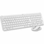 Teclado e Rato Logitech 920-012596 Branco Espanhol QWERTY