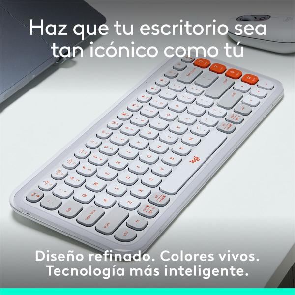 Teclado Logitech 920-013069 Branco