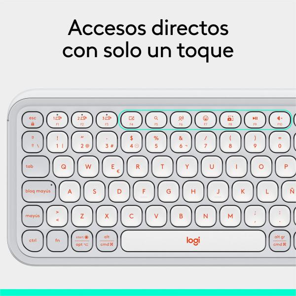 Teclado Logitech 920-013069 Branco