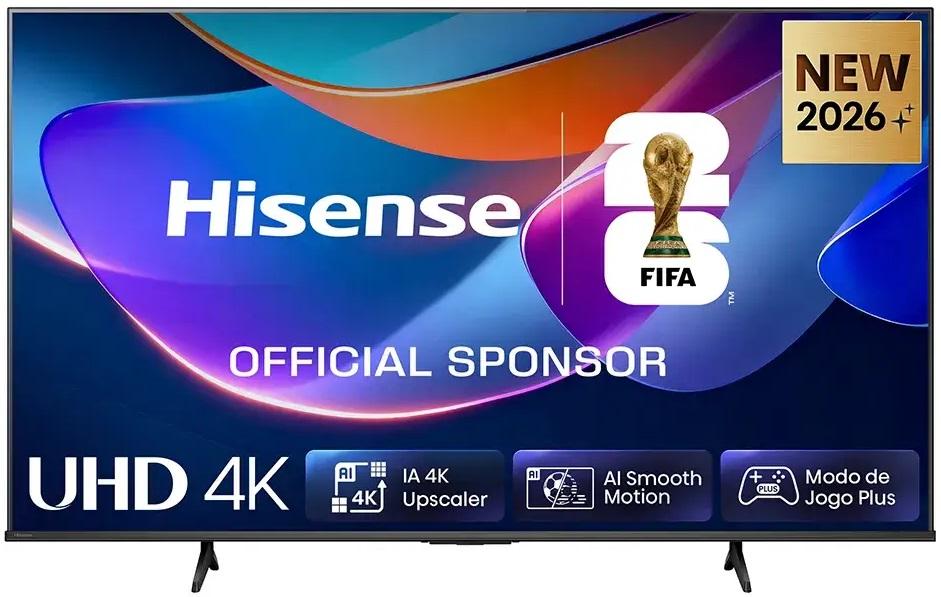 Smart TV Série A6S VA 50 50A6S 4K Ultra HD (Preto) - HISENSE