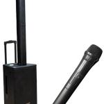 Sistema Som Portátil Amp.12 MP3/BLUETOOTH/USB/SD/TWS c/ Luzes (SET COMBO 1000 BAT MKII) - MARK