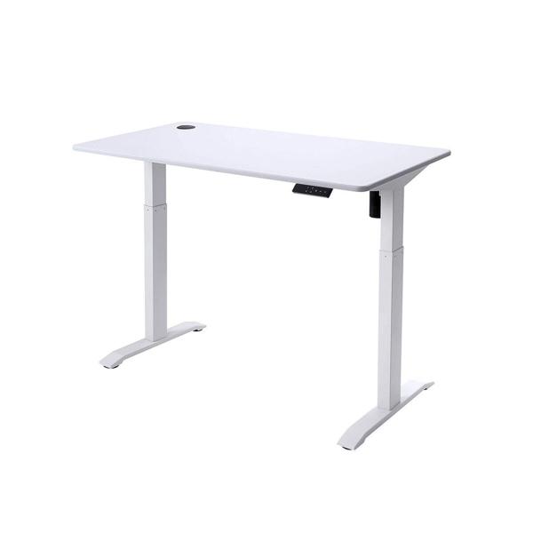 Mesa de Escritório Urban Factory EED25UF Branco Aço inoxidável 118 x 60 cm