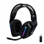 Auriculares com microfone para Vídeojogos Logitech G733 Lightspeed Headset Preto