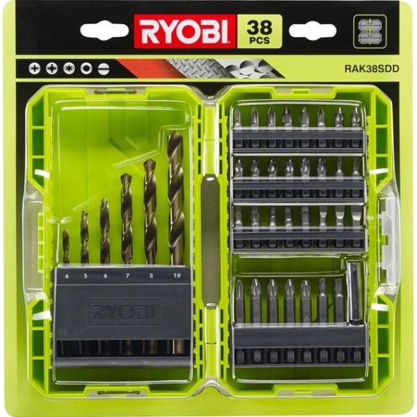 Conjunto de 38 Bits RAK38SDD - RYOBI
