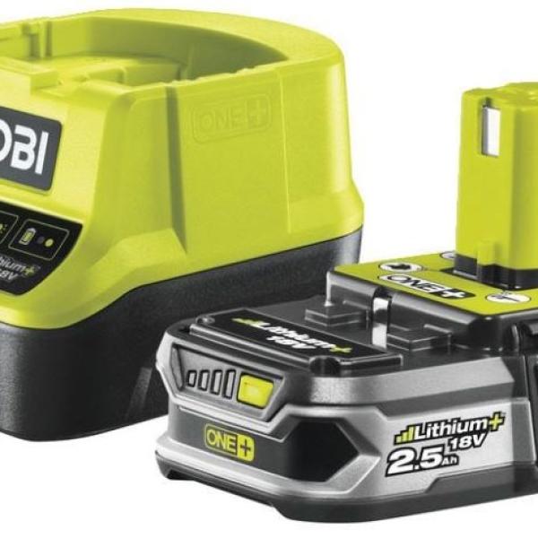Carregador + Bateria Lithium+ 18V 2.4Ah RC18120 - 125 - RYOBI