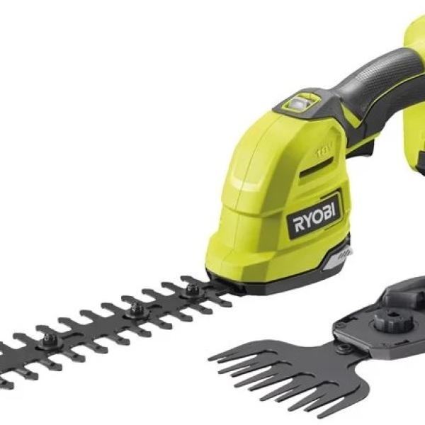 Tesoura Eléctrica 18V p/ Aparar Relva e Arbustos RY18GSA - 0 - RYOBI