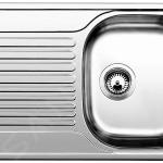 Lava Loiça TIPO 45 S Compact 780 x 500mm (Inox) - BLANCO