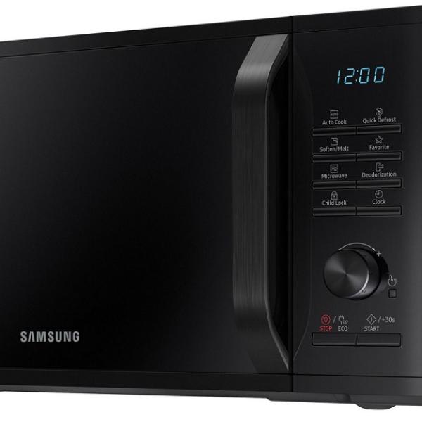 Microondas de Balcão 800W 23L MS23K3515AK (Preto/Inox) - SAMSUNG