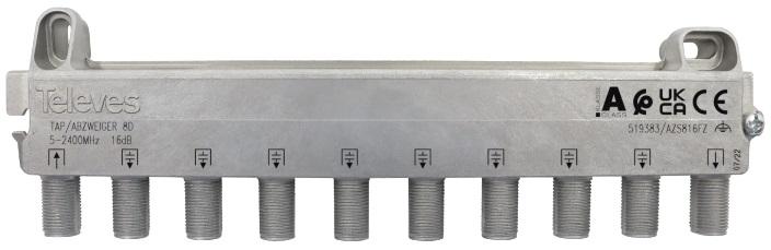 Derivador ATI (5 - 2400MHz) 8D F 16dB - TELEVES 519383