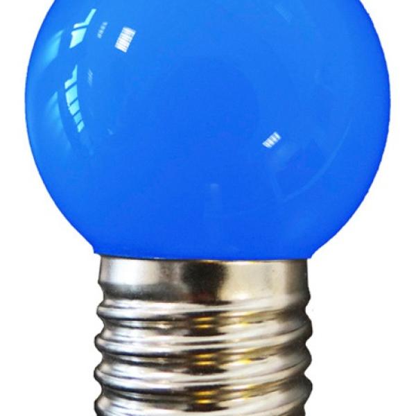 Lampada LED E27 B45 220V 2W 270Lm - Azul