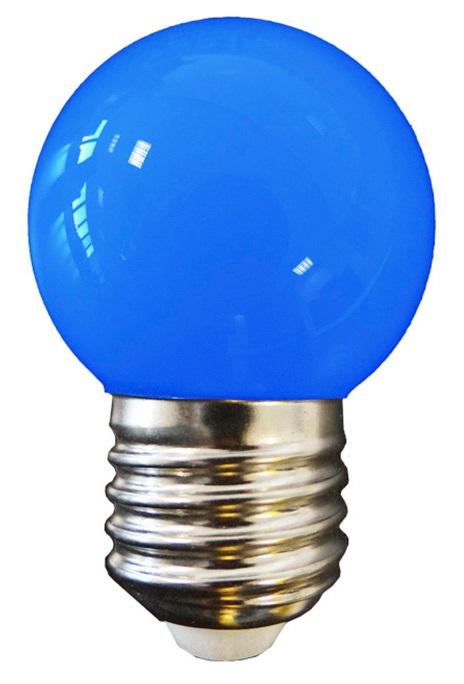 Lampada LED E27 B45 220V 2W 270Lm - Azul