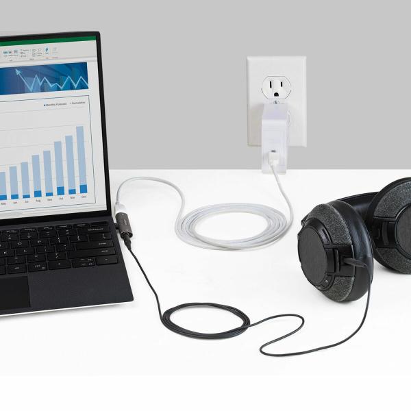 Adaptador USB C para Jack 3.5 mm Startech CDP235APDM           Prata