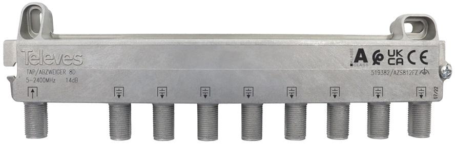 Derivador ATI (5 - 2400MHz) 8D F 14dB - TELEVES