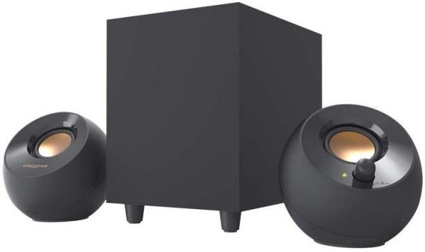 Colunas Pebble Plus 2.1 USB (Preto) - CREATIVE