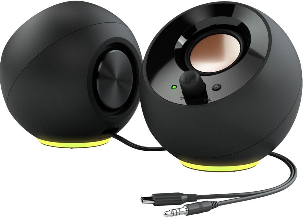 Colunas Pebble SE 2.0 Canais 4.4W (Preto) - CREATIVE