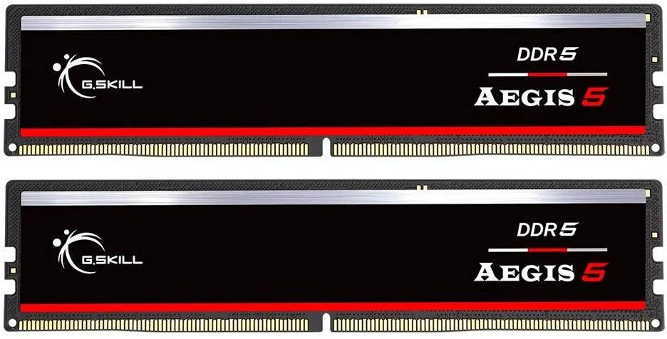 Memória RAM UDIMM Aegis 5 32GB (2x16GB) DDR5 - 5200MHz (AMD Expo/Intel XMP) CL40 - G.SKILL