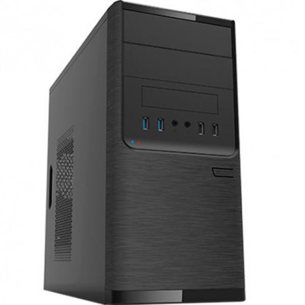 Caixa Micro ATX Unykach DARK SHADOW com fonte 500W Incluida USB - A 2.0/3.2 e Audio