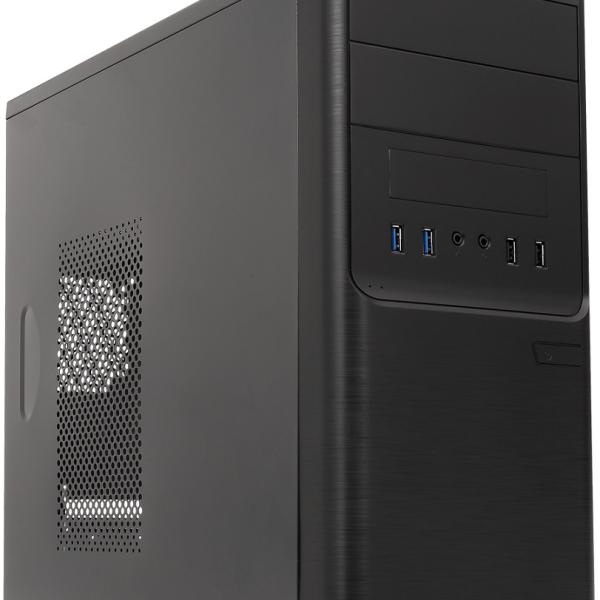 Caixa de PC Micro - ATX Dark Shadow c/ Fonte de Alimentação 500W (Preto) - UNYKACH