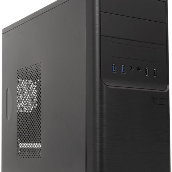 Caixa de PC Micro - ATX Dark Shadow c/ Fonte de Alimentação 300W (Preto) - UNYKACH