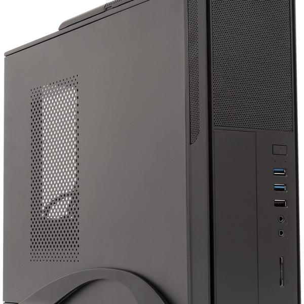 Caixa de PC Micro - ATX UK 2010 c/ Fonte de Alimentação 300W (Preto) - UNYKACH