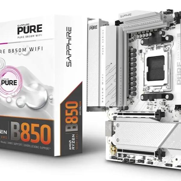 Motherboard Micro - ATX Pure B850M WiFi SktAM5 - SAPPHIRE