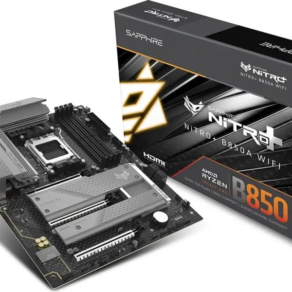 Motherboard ATX Nitro+ B850A WiFi 7 SktAM5 - SAPPHIRE