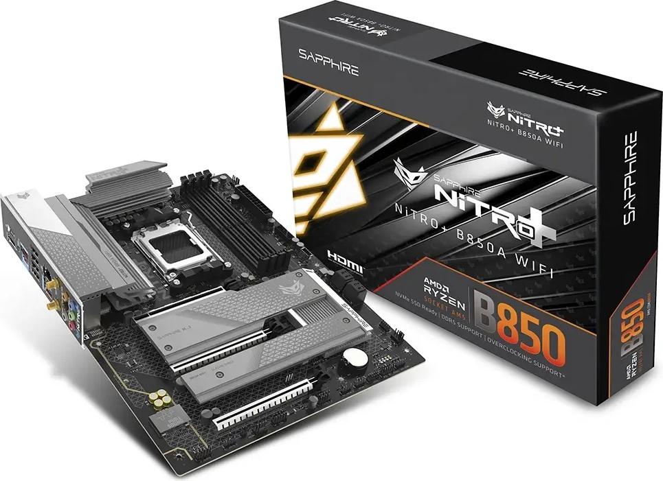 Motherboard ATX Nitro+ B850A WiFi 7 SktAM5 - SAPPHIRE