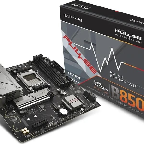 Motherboard Micro - ATX Pulse B850M WiFi SktAM5 - SAPPHIRE