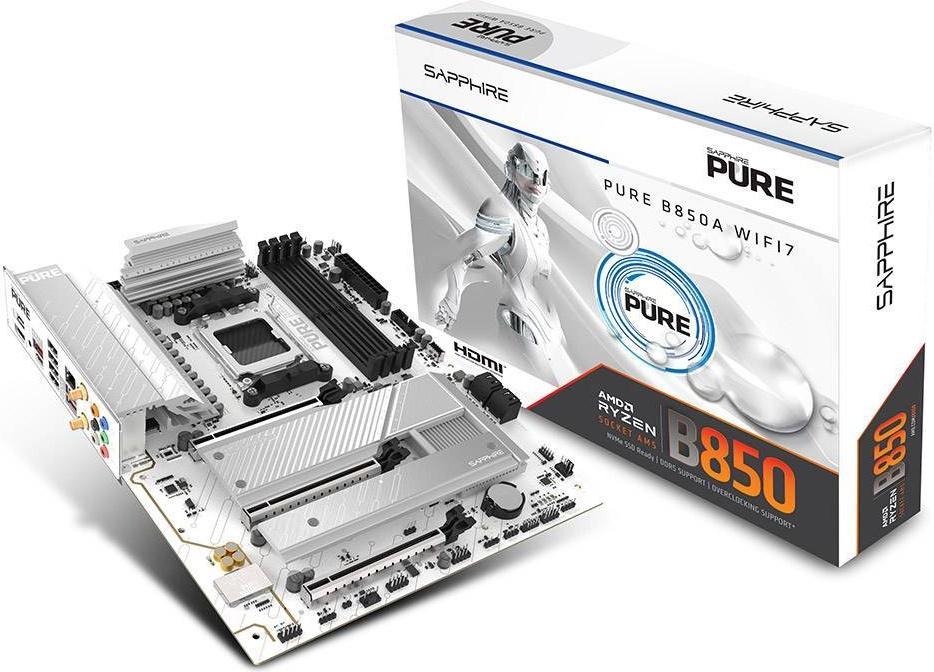 Motherboard ATX Pure B850A WiFi 7 SktAM5 - SAPPHIRE