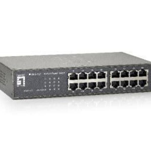 Switch LEVEL ONE 16 Port 10/100/1000Mbps - GEU - 1621
