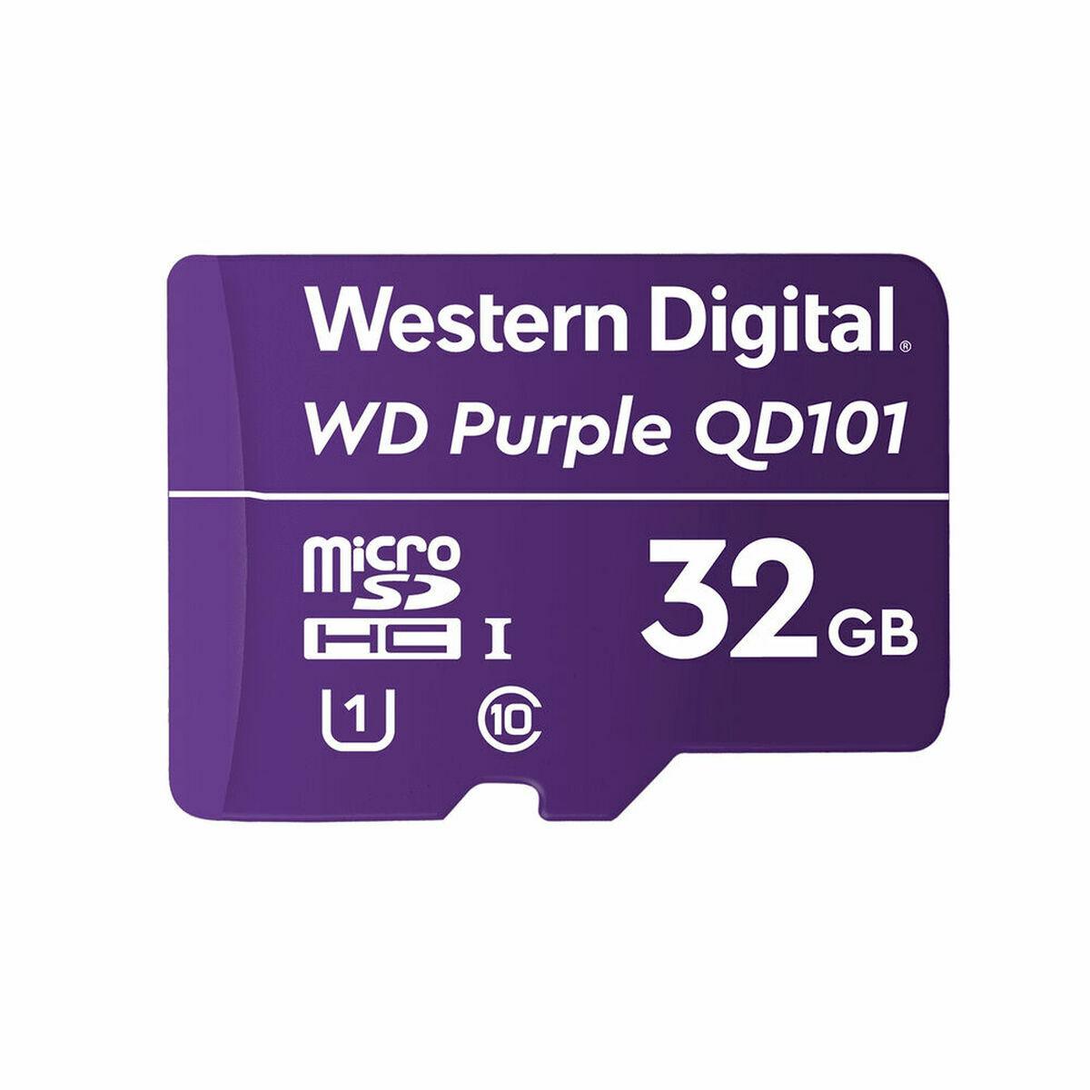 Cartão Micro SD Western Digital WD Purple SC QD101 32 GB