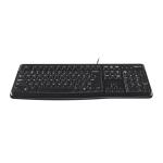 Teclado Logitech K120 Preto Qwerty espanhol Qwerty UK