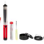 Kit Soldadura (Ferro de Soldar 30W, Dessoldador, Suporte, Solda, Resina e Chave Fenda) - XTREME