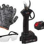 Tesoura de Poda Elétrica a Bateria 21V + Acessórios - BLOW